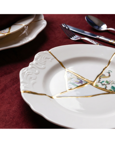 Piatto "Kintsugi Piatto 02" | BHOME by Arredi Barbàra