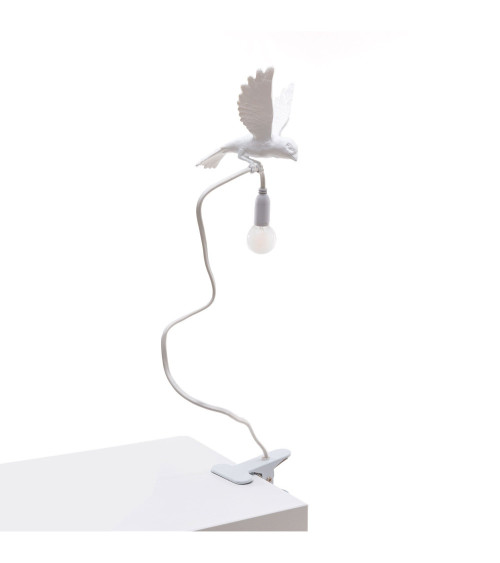 Lampada da tavolo "Sparrow con morsetto - Landing" | BHOME by Arredi Barbàra
