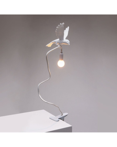 Lampada da tavolo "Sparrow con morsetto - Landing" | BHOME by Arredi Barbàra