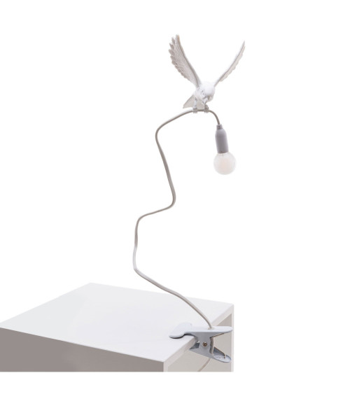 Lampada da tavolo "Sparrow con morsetto - Landing" | BHOME by Arredi Barbàra