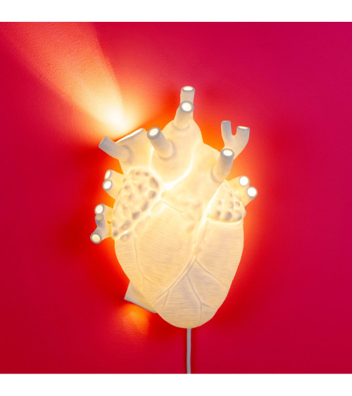 Lampada da parete "Heart Lamp" | BHOME by Arredi Barbàra