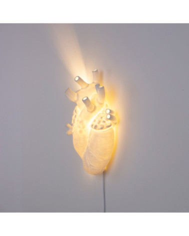 Lampada da parete "Heart Lamp" | BHOME by Arredi Barbàra