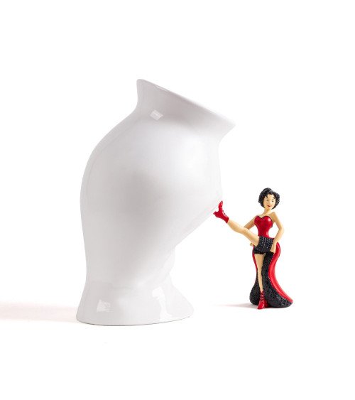 Vase"Circus Vase"28 x 17,5 x 28,50 –SELETTI | BHOME by Arredi Barbàra
