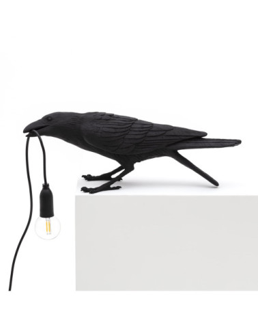 Lampadina "Bird Lamp Nero Playing" | BHOME by Arredi Barbàra