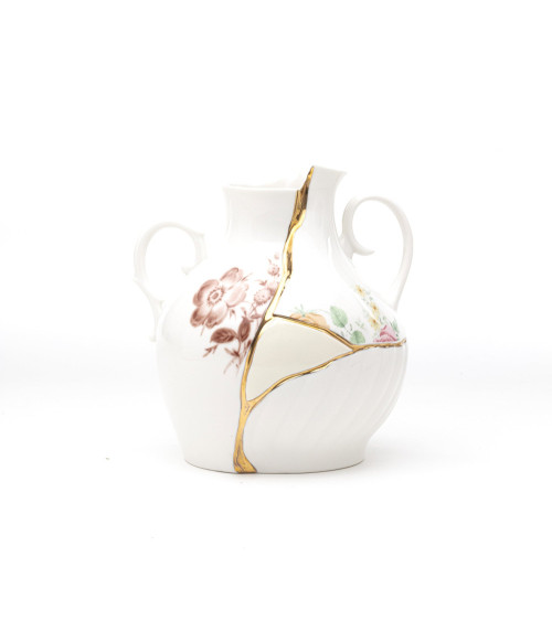 Vaso "Kintsugi Vaso 18x16 h.19" | BHOME by Arredi Barbàra