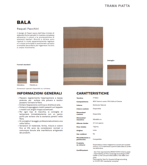 Bala Karpeta | Bhome by Arredi Barbàra