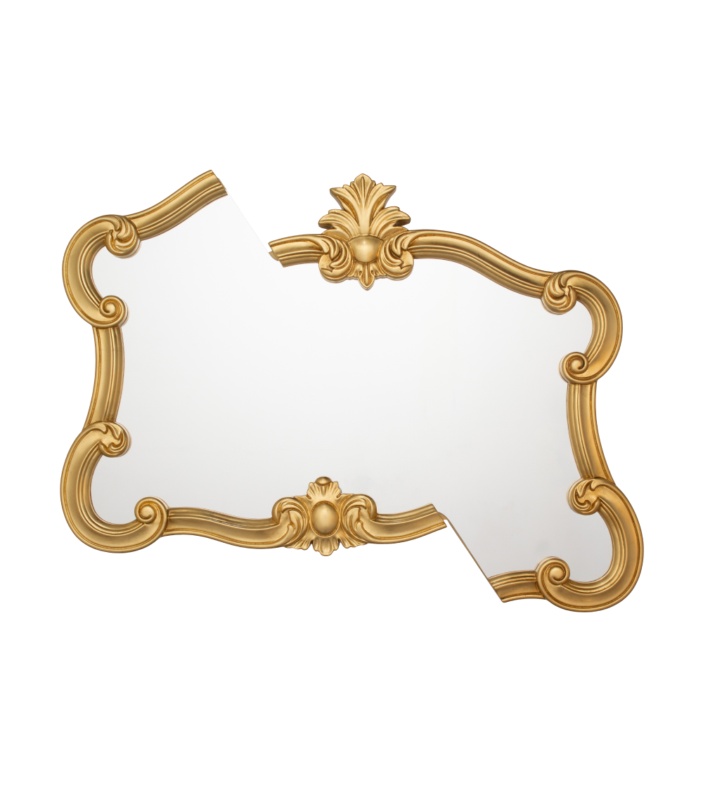 Espejo"Tetris Mirror 2.0"cm 80 x 98,50 x 4,40 en lana –SELETTI | BHOME by Arredi Barbàra