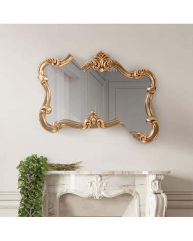 Espejo"Tetris Mirror 2.0"cm 80 x 98,50 x 4,40 en lana –SELETTI | BHOME by Arredi Barbàra