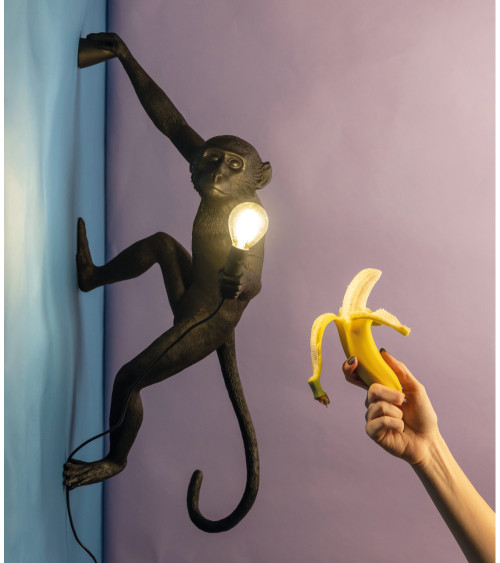 Lampada da parete "Monkey Lamp a muro versione destra 02" | BHOME by Arredi Barbàra