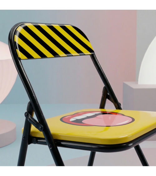 Stuhl"Tongue"cm 44 h. 46/79 Falten –SELETTI | BHOME by Arredi Barbàra