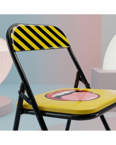 Stuhl"Tongue"cm 44 h. 46/79 Falten –SELETTI | BHOME by Arredi Barbàra