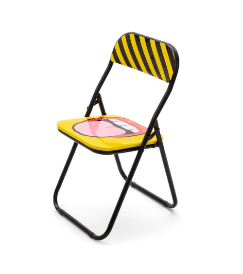 Stuhl"Tongue"cm 44 h. 46/79 Falten –SELETTI | BHOME by Arredi Barbàra
