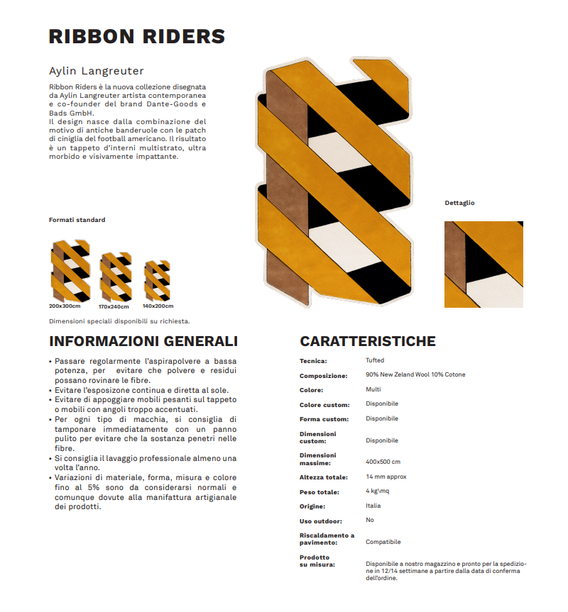 Ribbon Riders Karpeta | Bhome by Arredi Barbàra