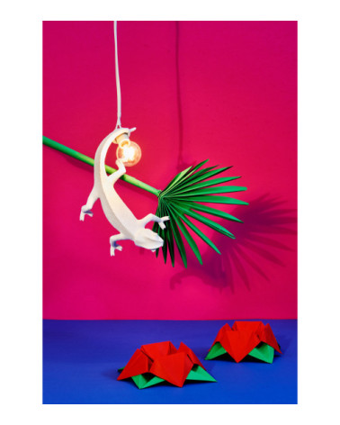 Lampada da parete "Chameleon che si spegne USB" | BHOME by Arredi Barbàra