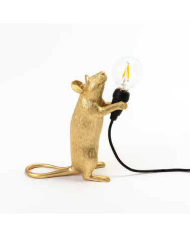 Lampadina "Mouse Lamp Step Gold" | BHOME by Arredi Barbàra