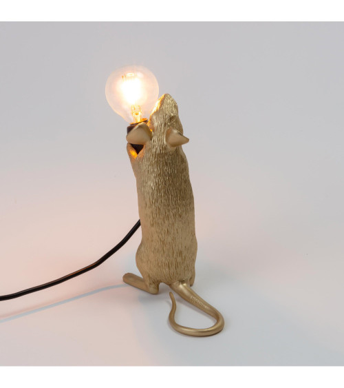 Lampadina "Mouse Lamp Step Gold" | BHOME by Arredi Barbàra