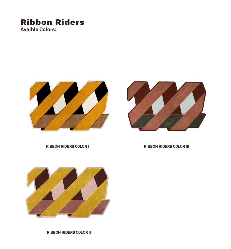 Ribbon Riders Karpeta | Bhome by Arredi Barbàra