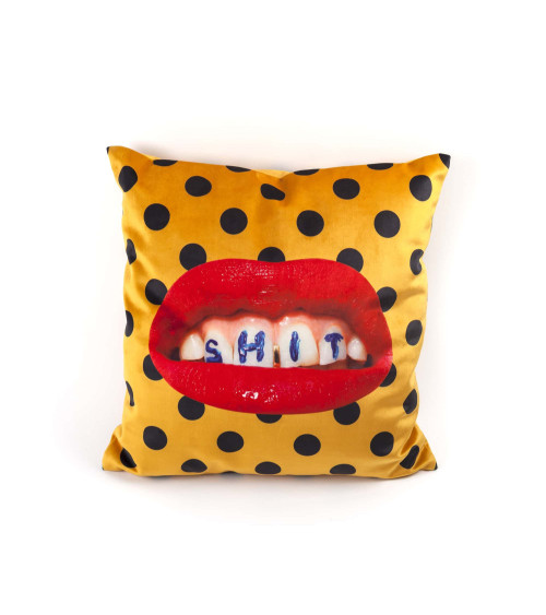 Lager"Shit con imbottitura in poliestere"cm 50 x 50 –SELETTI | BHOME by Arredi Barbàra