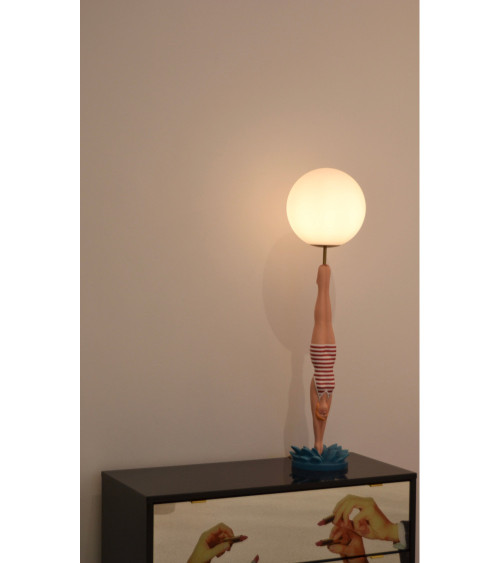 Lampada da tavolo "Diver Lamp Rossa" | BHOME by Arredi Barbàra