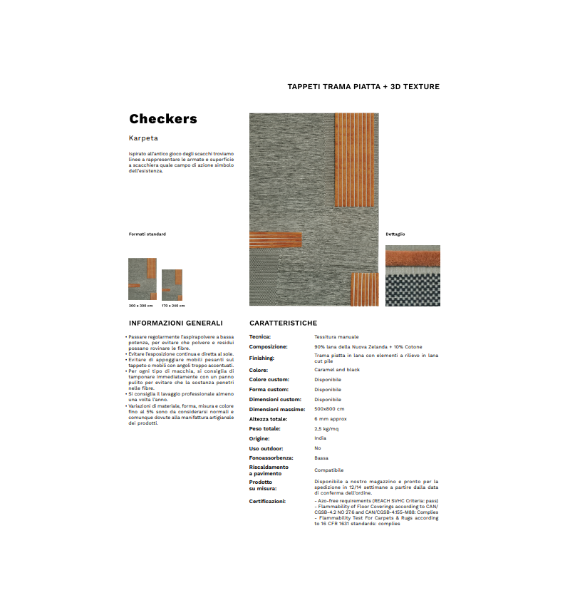 Checkers Karpeta | Bhome by Arredi Barbàra