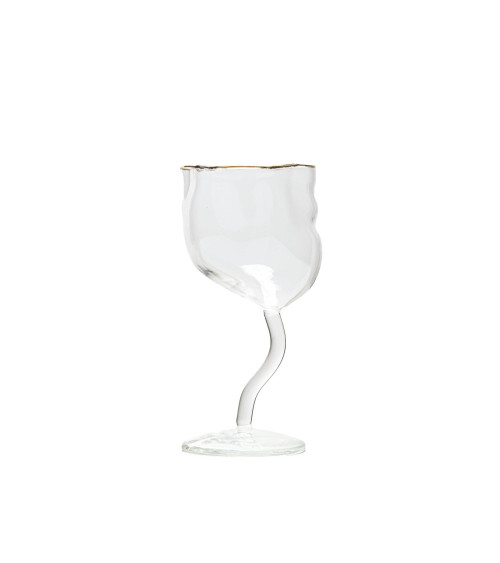 "Classics on Acid - Bicchiere da Vino Greca"ø cm 8,5 x h.19,5 –SELETTI | BHOME by Arredi Barbàra