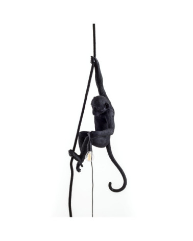 Lampada a sospensione "The Monkey Lamp Nera Ceiling Version" | BHOME by Arredi Barbàra