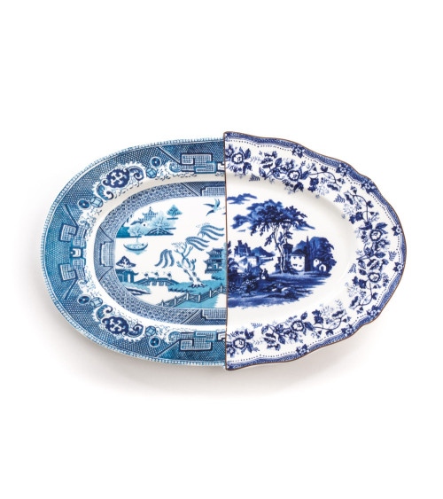 Plateau"Hybrid Diomira"en porcelaine d'os de porcelaine –SELETTI | BHOME by Arredi Barbàra