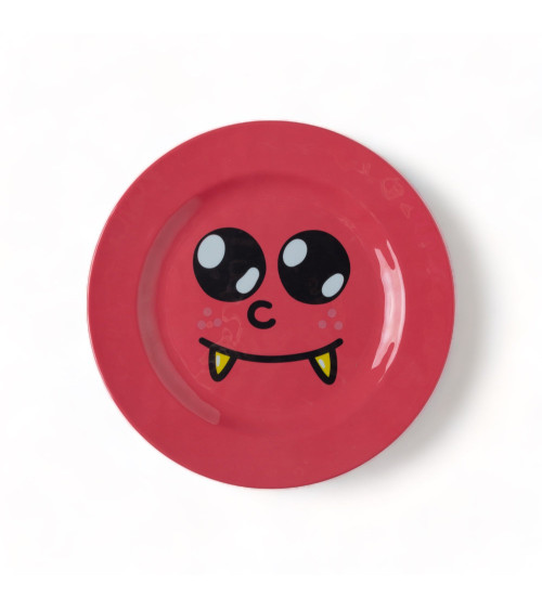 Plaque"Melamine Monsters Baby Gregorio"cm 28,20 x h. 2,5I IN 11,10" x h. 0,98 –SELETTI | BHOME by Arredi Barbàra