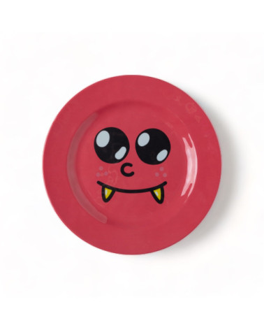 Piatto "Melamine Monsters Baby Gregorio" | BHOME by Arredi Barbàra