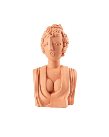 Scultura decorativa "Magna Graecia Busto in Terracotta Poppea" | BHOME by Arredi Barbàra