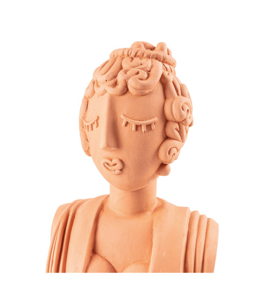 Scultura decorativa "Magna Graecia Busto in Terracotta Poppea" | BHOME by Arredi Barbàra
