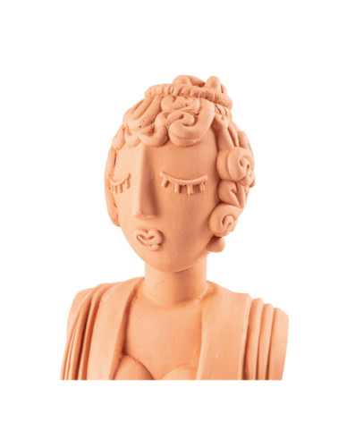 Scultura decorativa "Magna Graecia Busto in Terracotta Poppea" | BHOME by Arredi Barbàra
