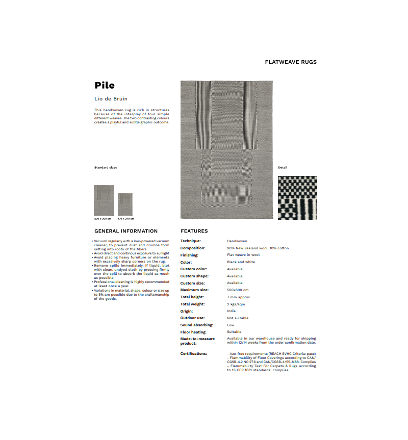 Pile Karpeta | Bhome by Arredi Barbàra