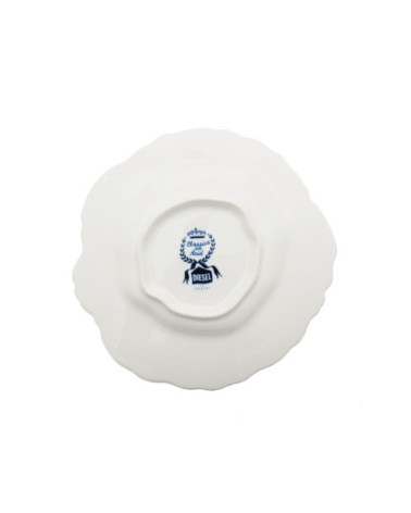 "Classics on Acid - Piatto da Dessert Delf Rose"Cm.21 x 2.4 –SELETTI | BHOME by Arredi Barbàra