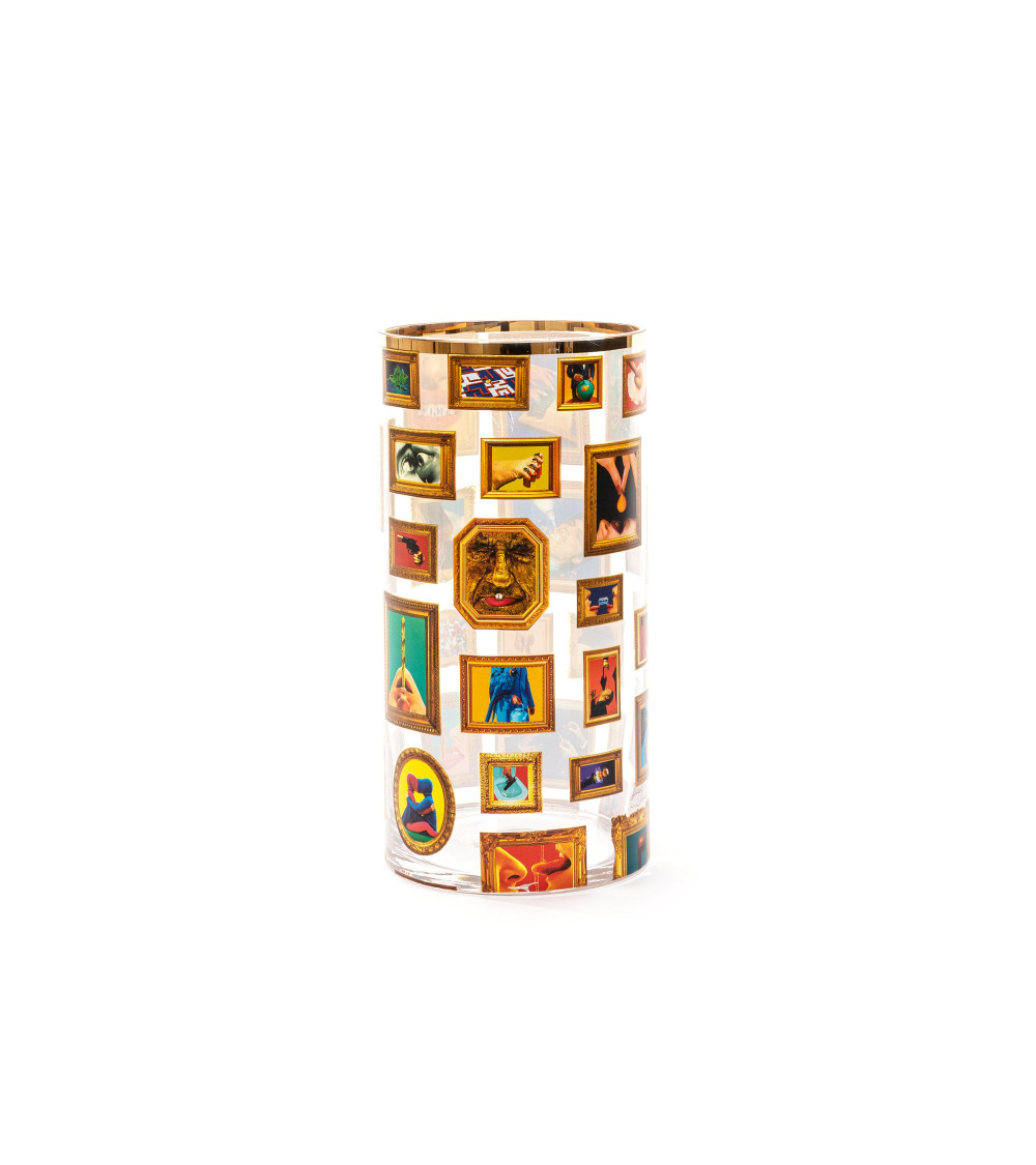 Vase"Medio Frames"en vidrio –SELETTI | BHOME by Arredi Barbàra