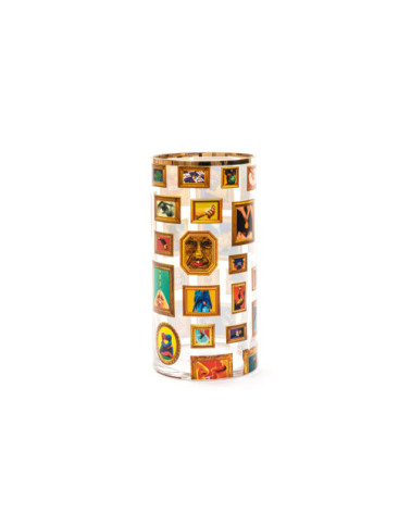 Vase"Medio Frames"en vidrio –SELETTI | BHOME by Arredi Barbàra