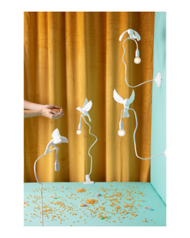 Lampada da parete "Sparrow Lamp - Taking off" | BHOME by Arredi Barbàra