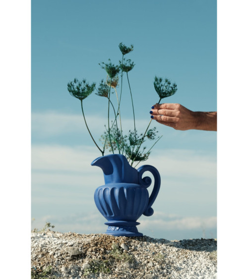 Vaso "in Terracotta Caraffa Blue" | BHOME by Arredi Barbàra