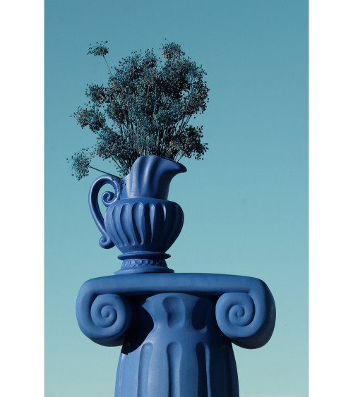 Vaso "in Terracotta Caraffa Blue" | BHOME by Arredi Barbàra