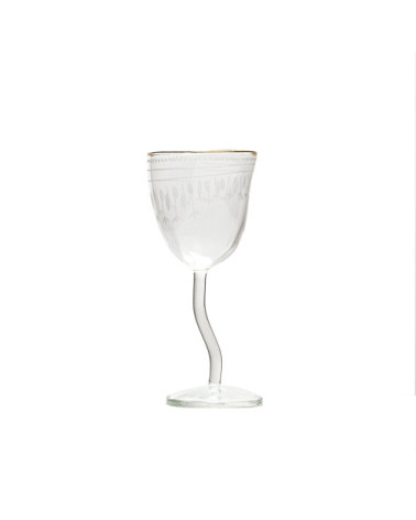 "Classics on Acid - Bicchiere da Vino Traditional"ø cm 8,5 x h.19,5 –SELETTI | BHOME by Arredi Barbàra