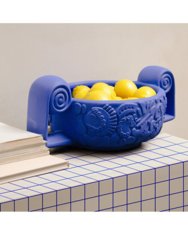 Vaso "in Terracotta Centrotavola Blu" | BHOME by Arredi Barbàra