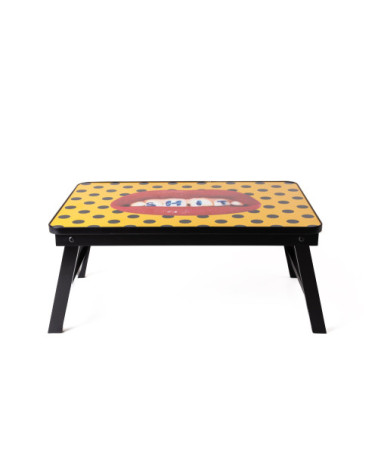 Plateau de canapé"Shit"avec jambes pliantes –SELETTI | BHOME by Arredi Barbàra