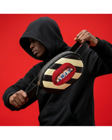Borsa "Borsa a Tracolla Shit Striped" | BHOME by Arredi Barbàra