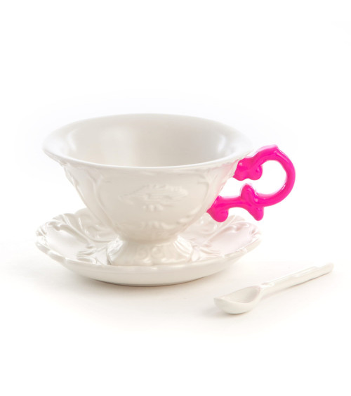 "I-WARES I-Tea Fuchsia"Porzellan —SELETTI | BHOME by Arredi Barbàra