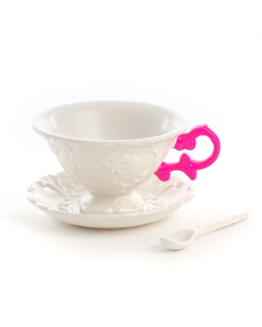 "I-WARES I-Tea Fuchsia"Porzellan —SELETTI | BHOME by Arredi Barbàra