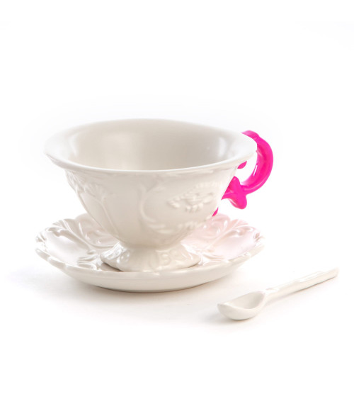 "I-WARES I-Tea Fuchsia"Porzellan —SELETTI | BHOME by Arredi Barbàra
