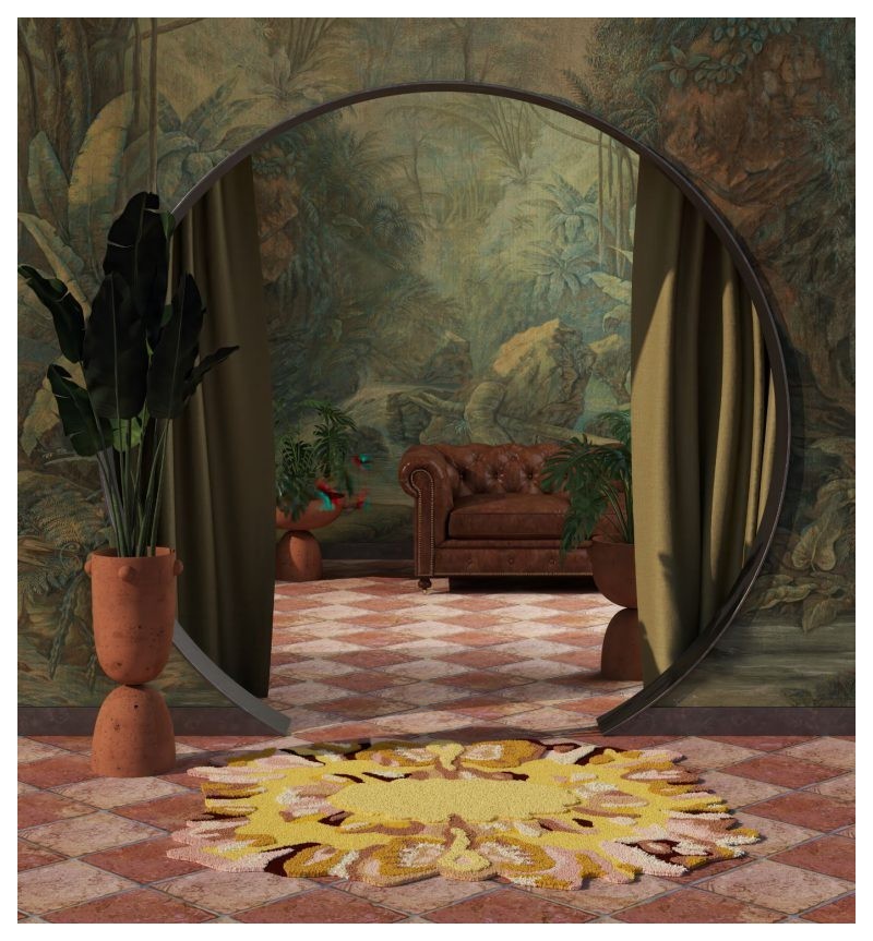 Flower Grotesque Karpeta | Bhome by Arredi Barbàra