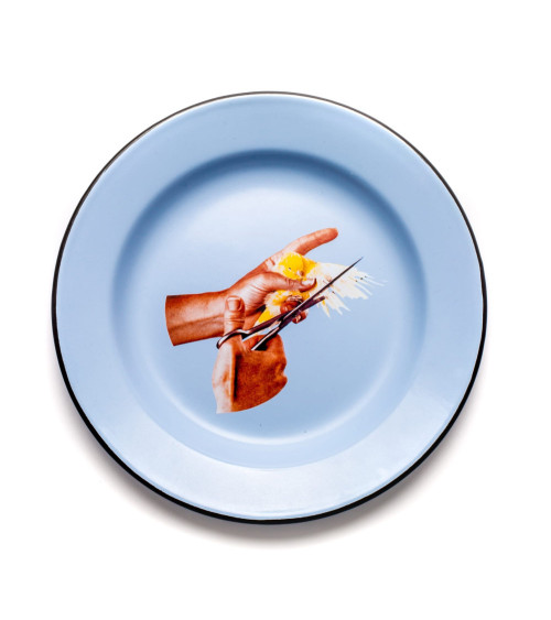 Piatto "Enamel Bird" | BHOME by Arredi Barbàra