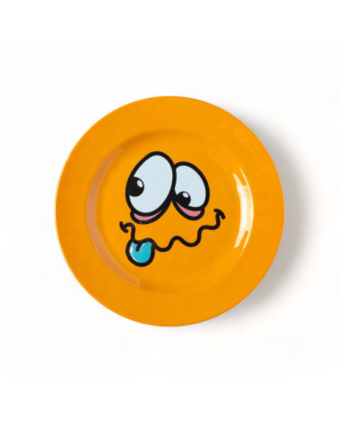 Piatto "Melamine Monsters Gianni" | BHOME by Arredi Barbàra