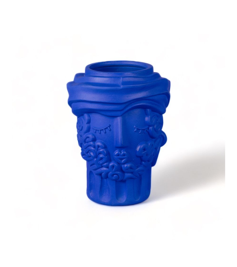 Vaso "in Terracotta Man Blu" | BHOME by Arredi Barbàra